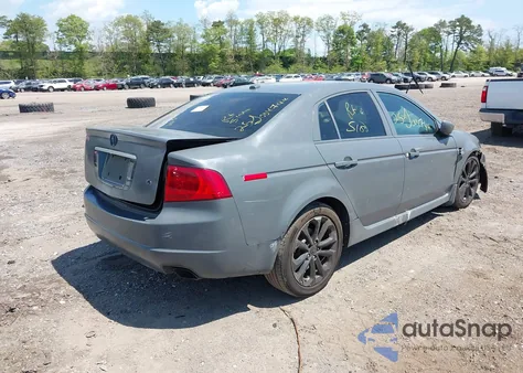2004 Acura Tl из США, поврежденный, VIN 19UUA66274A070428